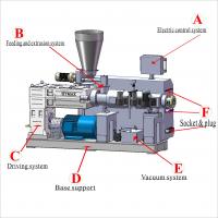PVC Extruders Machine Auxilliary Parts / down stream machine