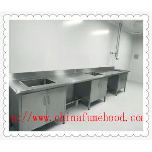 Antirust Stainless Steel Laboratory Casework , Waterproof Metal Lab Cabinets