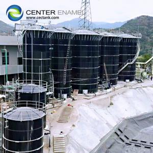 China Glass Fused To Steel And Stainless Steel Water Storage Tank Customized Color supplier