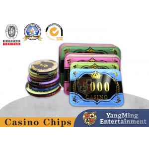 China Design anti-counterfeiting chips acrylic hot stamping casino baccarat playing cards supplier