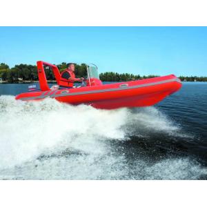 China 16 Ft PVC Fishing Inflatable Boats , Inflatable Bass Boat With Launching Ladder supplier