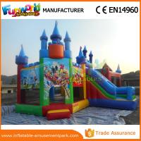 China Lovely Mickey Mouse Inflatable Bouncer Slide For Park CE Certifications on sale
