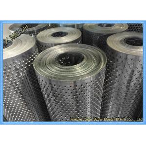 China 48x96 triangle hole black perforated aluminum  metal sheet for Southeast Asia supplier