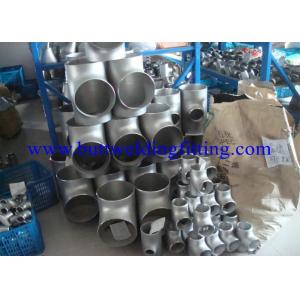 China ASME B16.9 Straight Stainless Steel Tee ASTM A403 310S 2205 904L 14” SCH40S SCH80S supplier