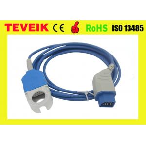 China Compatible JL-900P K931 Nihon Kohden SpO2 Extension Cable, 14pin to NK 9pin Spo2 Adapter Cable supplier