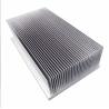 China Perfil de disipador de calor de aluminio personalizado para el procesamiento CNC del enrutador de chips wholesale