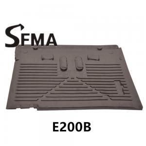 China E200B Cabin Rubber Floor Mat supplier