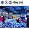 China Custom Indoor Playground Equipment with Big Foam Ball Pit Rope Course and Indoor Trampoline for 100+ Players wholesale