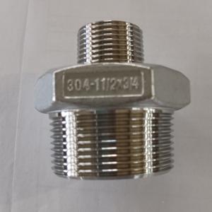 ISO 49-1994 Stainless Steel Cast Fittings CL1000 Hexagon Threaded Reducing Nipple