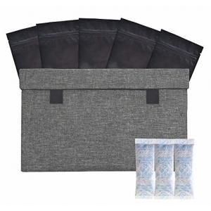 China Coconut Shell Activated Charcoal Bags And Five 4X6 Odor Proof Pouch Reuseabl supplier