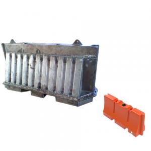 China ODM Roto Mould Die LLDPE HDPE Plastic Street Barrier Mold supplier