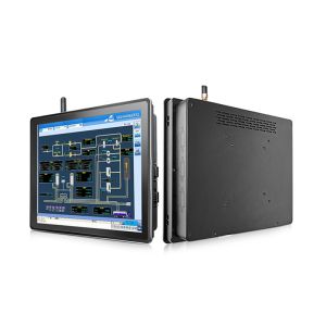 工場価格 埋め込み/壁掛けアルミニウムケース 防水LCDモニター ファンレス 12.1インチ 完全密閉型タッチスクリーンコンピュータ