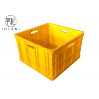 China Solid Compact Cube Euro Stacking Containers 50ltr Polypropylene Material on sale