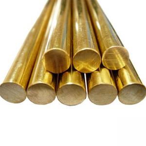 China 2-2.5mm Copper Brass Rod Lead Free Copper Rod Solid For Machine Components supplier