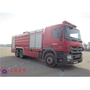 Imported Chassis 6x4 Drive Water Tanker Fire Truck Loaded 12000kg Water Foam