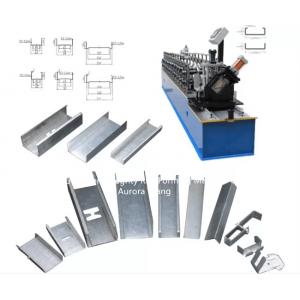 C And U Profile Stud Roll Former Fast Speed Light Gauge Steel Framing