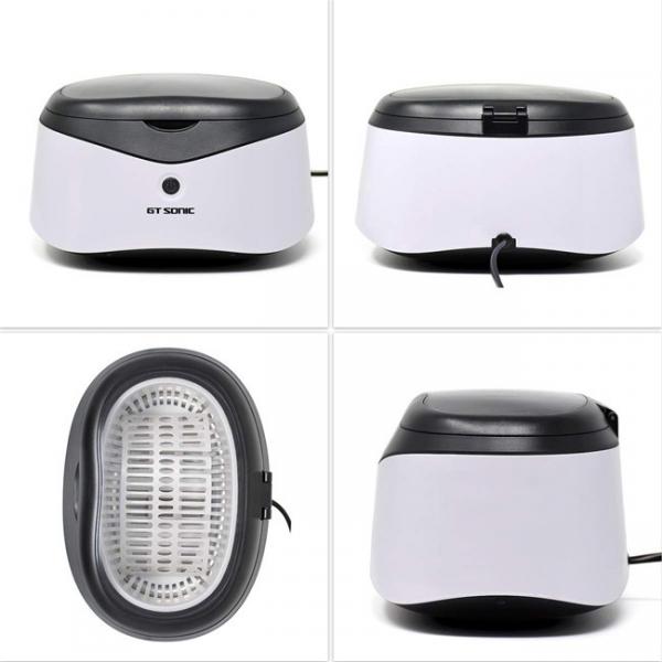 GT SONIC Mini Manual Ultrasonic Jewelry Cleaner 600ml Household 5 Minutes Auto