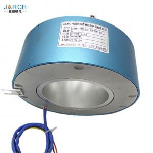 China 380V AC Through Bore 100mm Electrical Slip Ring 300RPM Speed IP51 Protection supplier