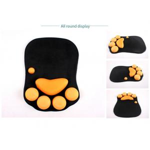 Montian Cat Claw Mouse Pad For Wrist Pain , Custom Mouse Pads With Wrist Support