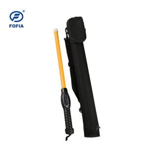 China Low Frequency 134.Khz RFID Stick Reader Cow Ear Tag 79cm Long Antenna 4AA Battery supplier