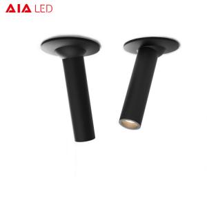 Modern recessed mounted flexible 7W round led spot light for ceiling use