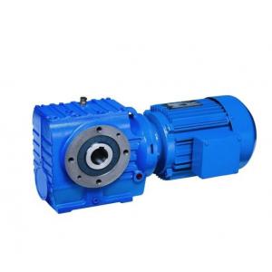 China Transmission Helical Bevel Worm Gear Speed Reducers For Electric Motors supplier