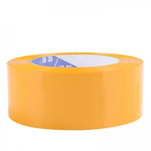 Clear Yellow Gum Adhesive BOPP Tape Heavy Duty Packaging