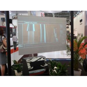 China Lcd Dispay Large Multi Touch Screen Wall 80 Inch Nano Pet Semi Transparence Gray Foil supplier