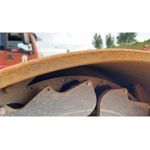 China ハム320 スチールホイール 中古道路ローラー カービンのエンジンで燃料効率が良い wholesale