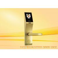 3 inch Touch Screen  stainless steel face recognition door lock with mechanical key
