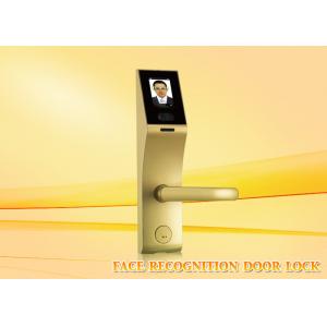 China 3 inch Touch Screen  stainless steel face recognition door lock with mechanical key supplier