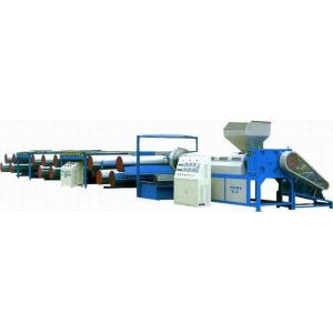 Industrial Woven Bag PP Tape Extrusion Line , PP / PE Flat Yarn Making Machine