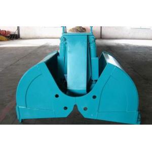 China Alloy Steel Hardness HB Small Clamshell Bucket Track Hole Bucket Wooden Pallet supplier