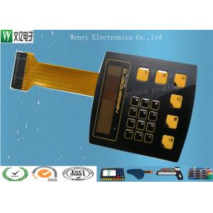 China High Glossy Metal Dome Membrane Switch With Aluminum Backplate & FPC Flexible Printed Circuit supplier