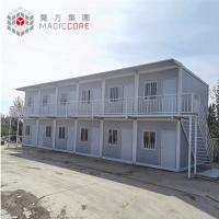 china low cost 20ft flat packed container home prefabricated steel modular house