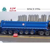 China 70 Tons U Shape 6 Axle Dump Tipper Truck Trailer For Carry Rock / Aggregate on sale