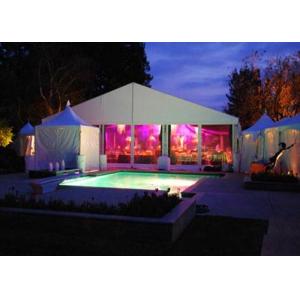 China Aluminum Alloy 1000 People Clear Roof Wedding Event Tents With light supplier