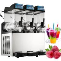 China 12L×3 800W Ice Slush Machine , Commercial Slush Machine For Frozen Beverage on sale