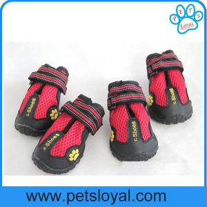 China Breathable Pet Mesh Shoes for Waterproof Dog Boots Reflective Velcro China Factory supplier