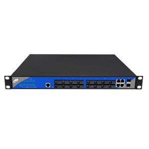 Rack Mount Ethernet Fiber Switch 16 10/100M Optical 2 Gigabit SFP 4 Gigabit Ethernet Ports