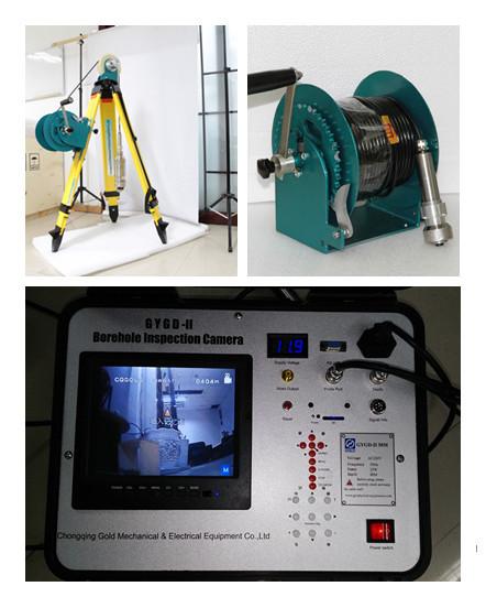 Colorful Borehole Inspection Camera, Water well camera and Underwater camera