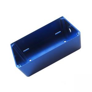 Custom CNC Enclosure Box Machining Aluminum With Anodized Blue Color