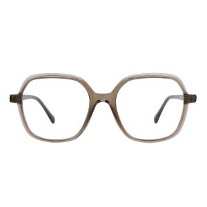 Retro Large Men'S Acetate Eyeglasses Frame Oversize Optical 140 Mm