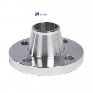 China ANSI DIN A105 Carbon Steel Plate Flat Face Pipe Slip On Flange WN Flange Forged Silver supplier