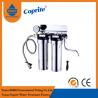 China Wholehouse Two Stage Under Sink 10&quot; Stainless Steel Water Purifier With Pressure Gauge wholesale