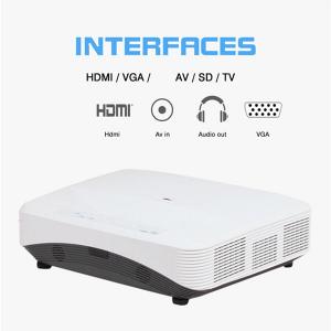 China DLP Android 1080p Short Throw Projector Smart Home Theater 4000L supplier