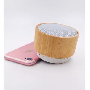 China Bamboo Bluetooth Speaker With Super Bass Portable Mini Speaker Gift  Speaker with FM supplier