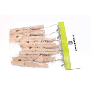 Betterall Wooden photo Clips Wood mini Clips Wood Peg Clothespins