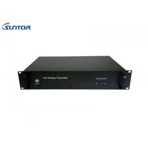 China Vehicle Mounted SD COFDM Hd Sender Receiver 2U 20W For Mobile Video Surveillance supplier