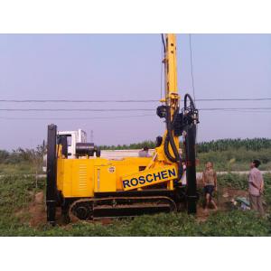 400m Water Well Drilling Rig Machine With Eaton Hydraulic Motor 12T Feed Force